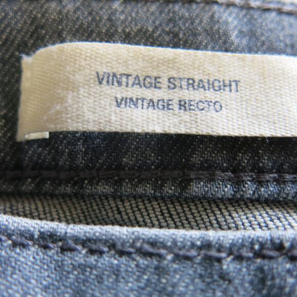 UNIVERSAL THREAD Jeans Vintage Straight Size 12/31R Women Distressed Gray - Picture 9 of 14